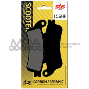 PASTILLA FRENO SBS PEUGEOT LOOXOR 125 (03/)