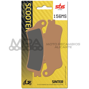 PASTILLA FRENO SBS HONDA SILVERWING 400/600