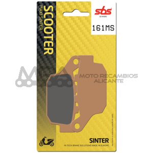 PASTILLA FRENO SBS HONDA FES FORESIGHT 250 (00/)