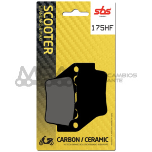 PASTILLA FRENO SBS TRASERA BMW C-1 125/200
