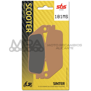 PASTILLA FRENO SBS YAMAHA X-MAX 250 (10/)