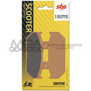PASTILLA FRENO SBS SUZUKI BURGMAN 400/650