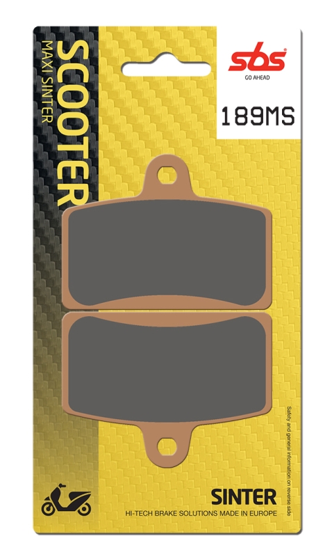 PASTILLA FRENO SBS DERBI GPR 80 CUP