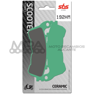 PASTILLA FRENO SBS HM 192