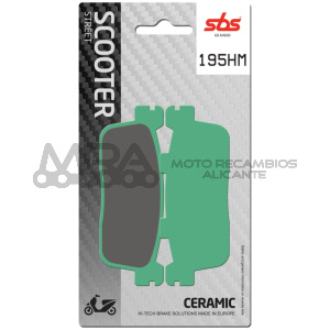 PASTILLA FRENO SBS HM 195