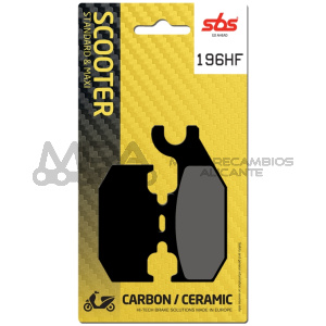 PASTILLA FRENO SBS TRASERA SUZUKI BURGMAN 125 K7
