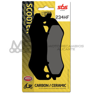 PASTILLA FRENO SBS KEEWAY SILVERBLADE 125