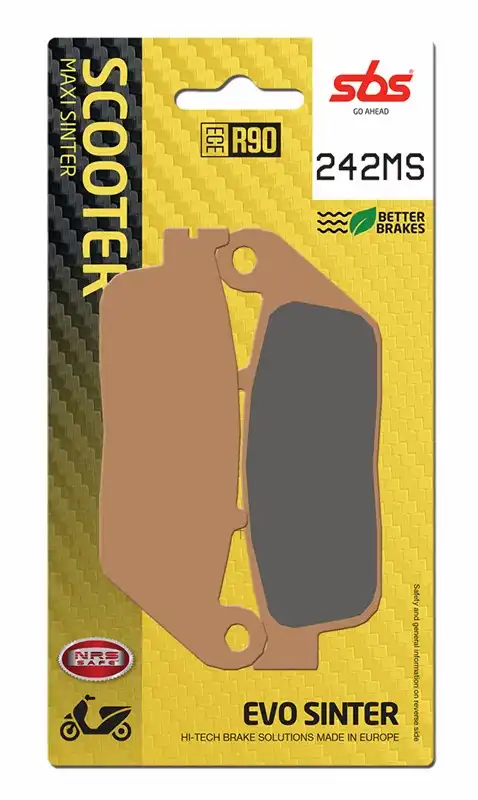 PASTILLA FRENO SBS HONDA INTEGRA D 750 (14/19)
