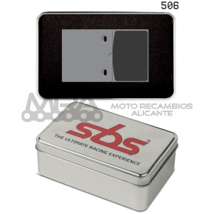 PASTILLA FRENO SBS DUAL SINTER 506DS-2