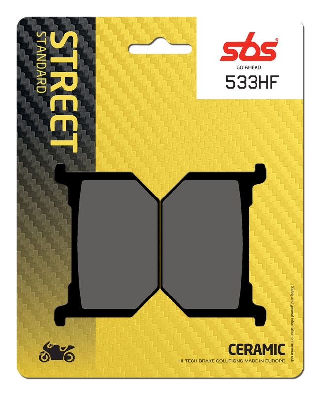 PASTILLA FRENO SBS DEL. SUZUKI GSX 400 FWS, 750 E