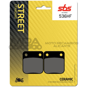 PASTILLA FRENO SBS SUZUKI DR 125 (86/95)