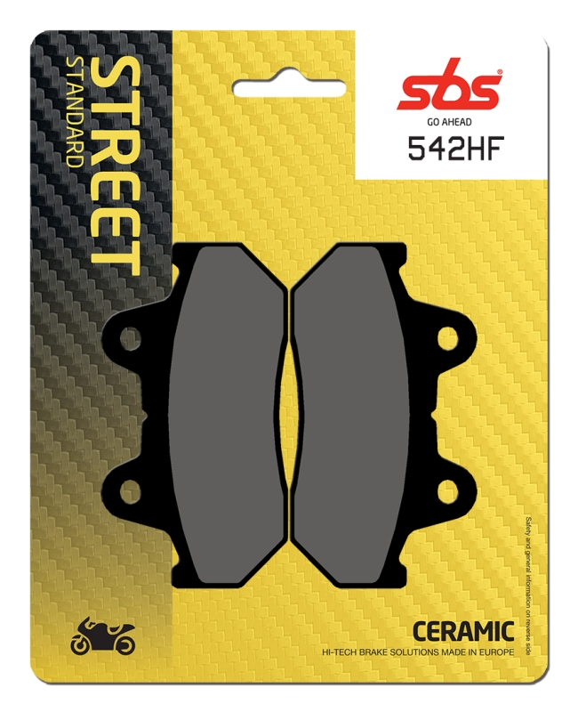 PASTILLA FRENO SBS DEL. HONDA VF 750 F, GLX 1500