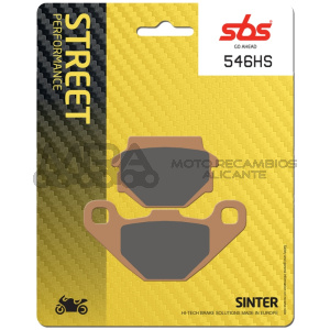 PASTILLA FRENO SBS DEL. SINT. KAWASAKI GPZ 500