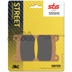 PASTILLA FRENO SBS SINTERIZADA DEL. YAMAHA TZR 125