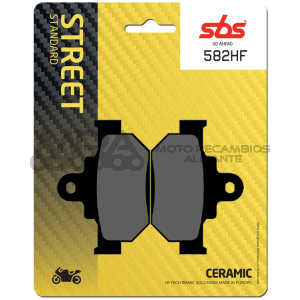 PASTILLA FRENO SBS DEL. SUZUKI RM 125 G, DR 600