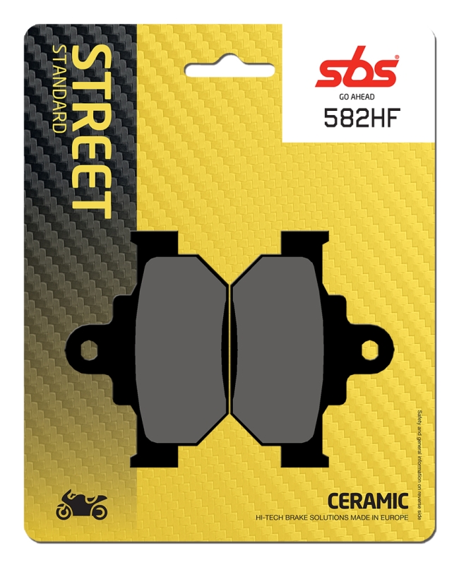 PASTILLA FRENO SBS DEL. SUZUKI RM 125 G, DR 600