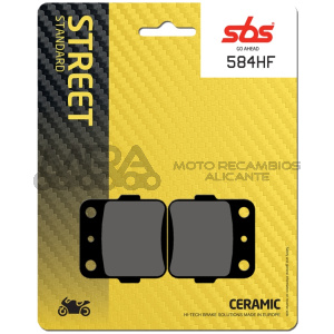 PASTILLA FRENO SBS DELANTERA HONDA CR 80 R