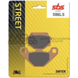 PASTILLA FRENO SBS TRASERA STREET EXCELL KX 80