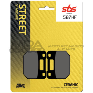 PASTILLA FRENO SBS DELANTERA SUZUKI RG 125 GAMMA