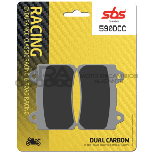 PASTILLA FRENO SBS DUAL CARBON CLASSIC 590DCC