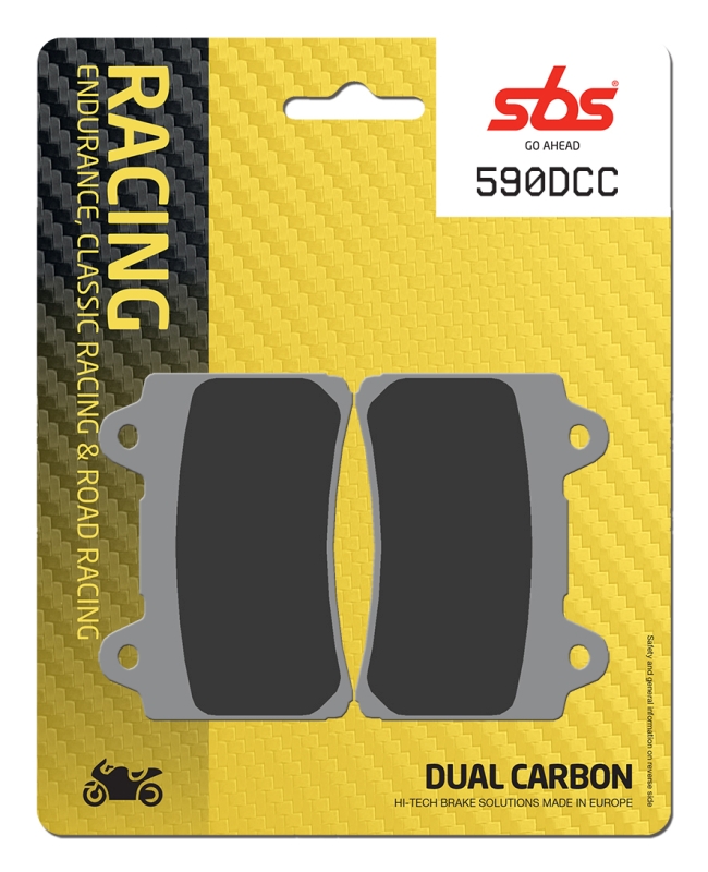 PASTILLA FRENO SBS DUAL CARBON CLASSIC 590DCC