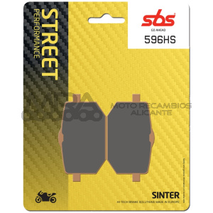 PASTILLA FRENO SBS DEL. STREET EXCELL XT 600 90′