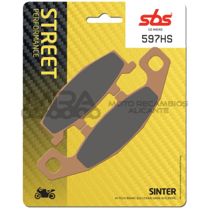 PASTILLA FRENO SBS DELANTERA SINTERIZADA KAWASAKI