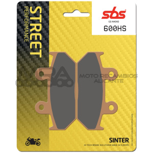 PASTILLA FRENO SBS SINTERIZADA HONDA VFR 750