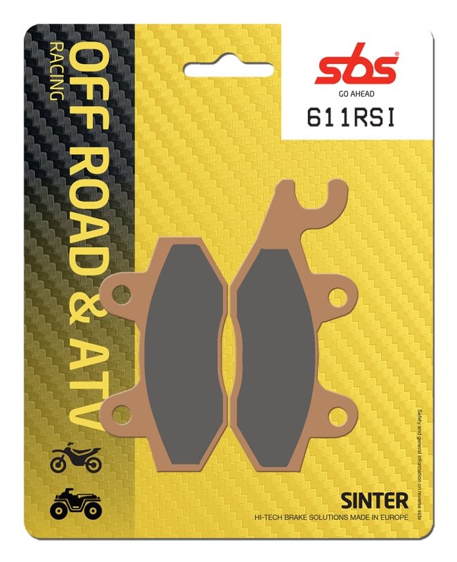 PASTILLA FRENO SBS SINTERIZADA COMPETICION YZ 400
