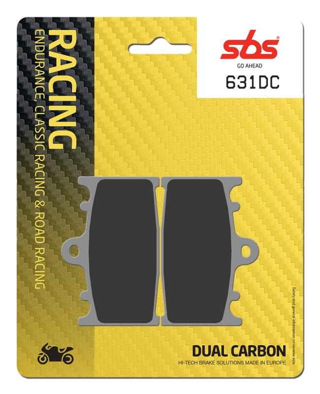 PASTILLA FRENO SBS DUAL CARBON SUZUKI GSX-R 750 Y