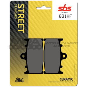 PASTILLA FRENO SBS DEL. KAWASAKI ZZR 600, ZXR 750