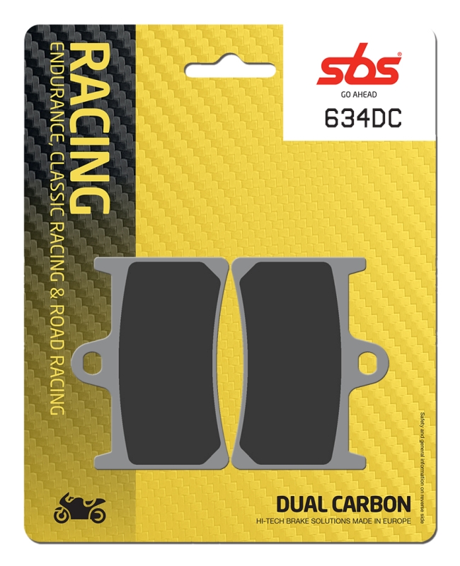 PASTILLA FRENO SBS DUAL CARBON YAMAHA YZF 600 R6
