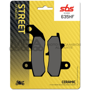 PASTILLA FRENO SBS YAMAHA DT 125 SCOUT (90/)