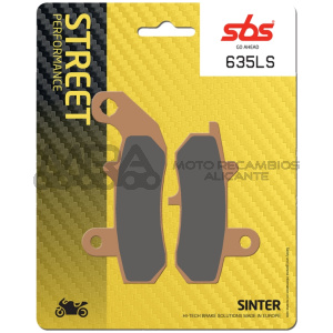 PASTILLA FRENO SBS SINTERIZ. SUZUKI RM 125