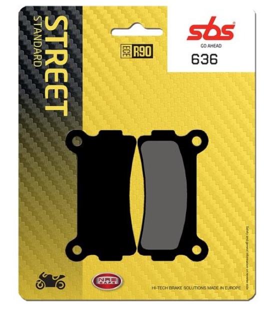 PASTILLA FRENO SBS 636LF