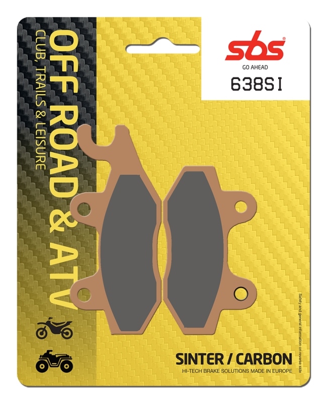 PASTILLA FRENO SBS KAWASAKI KLR 650 (08/)