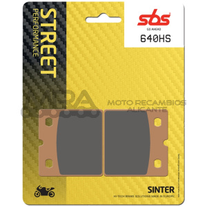 PASTILLA FRENO SBS DEL. STREET BMW K 1100 ABS