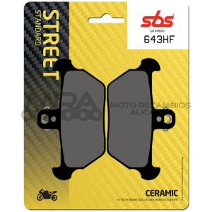 PASTILLA FRENO SBS DELANTERA BMW K100/K1100