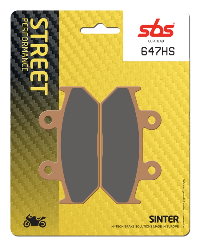 PASTILLA FRENO SBS DELANTERA STREET HONDA XL 600