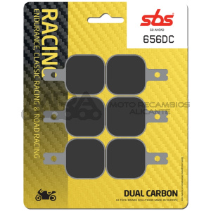 PASTILLA FRENO SBS DUAL CARBON PINZA ISR