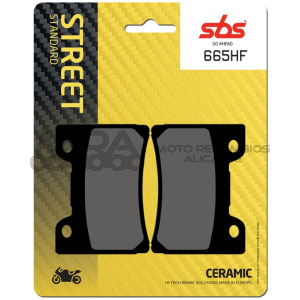 PASTILLA FRENO SBS DEL. YAMAHA FZR 600, 1000 EXUP