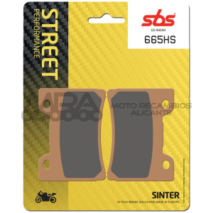 PASTILLA FRENO SBS SINT. DELANTERA YAMAHA FZR1000