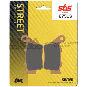PASTILLA FRENO SBS POSTERIOR SINTERIZADA BMW F 650