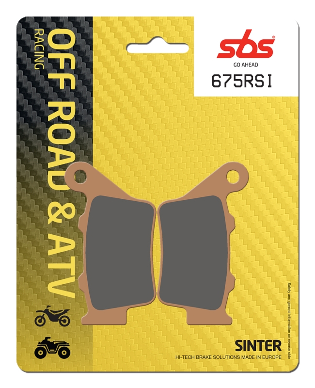 PASTILLA FRENO SBS OFF ROAD POSTERIOR BMW F 650