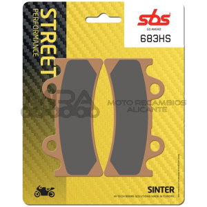 PASTILLA FRENO SBS DELANTERA SINT. YAMAHA YZF 750S