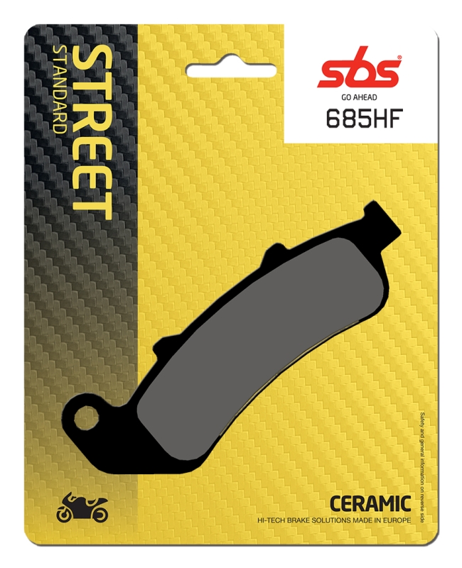 PASTILLA FRENO SBS DELANTERA HONDA CBR 1000 F