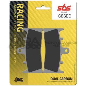 PASTILLA FRENO SBS DUAL CARBON ZX-9R NINJA 96/