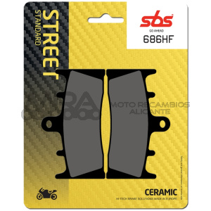 PASTILLA FRENO SBS DELANTERA SUZUKI GSXR 1100 WL