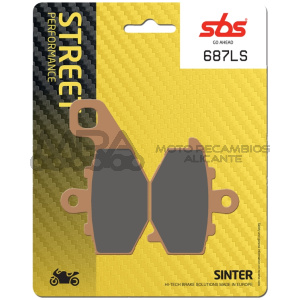 PASTILLA FRENO SBS TRASERA STREET EXCELL ZZR 600