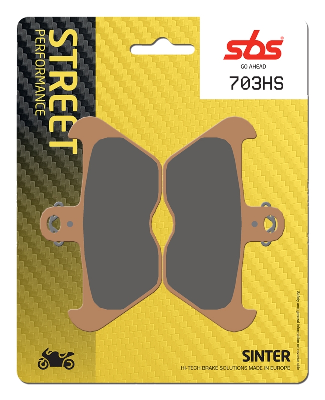 PASTILLA FRENO SBS DELANTERO SINTERIZ. BMW 1100GS